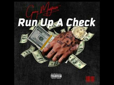 Geezy Montana -run up a check