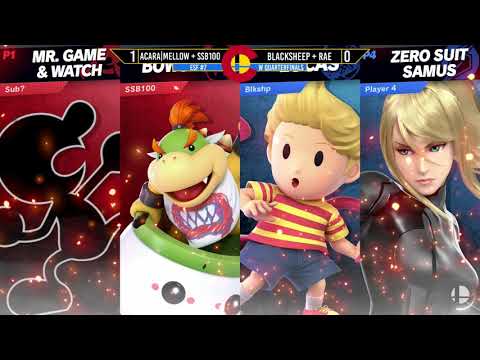 Elite Smash Friday #7 - AcaRa|Mellow + SSB100 Vs. Blacksheep + Rae - WR1