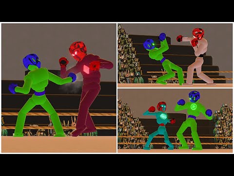 Ultra Boss NPC fight the Super Boxer in Pro Boxing Tournament - Overgrowth Mods Gameplay