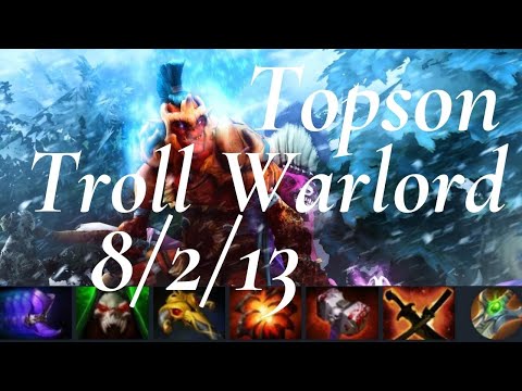 Topson Troll Warlord vs Ember Spirit - when Io is carry - OG vs ViKin.gg game2 - Omega League -dota2