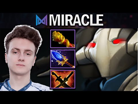 NIGMA.MIRACLE SVEN WITH AGHANIMS-MKB - DOTA 2 7.27 GAMEPLAY