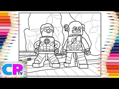 Lego Green Lantern and Lego Flash Coloring Pages/Elektronomia & RUD - Rollercoaster [NCS10 Release]