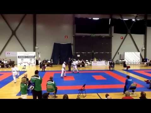 Karate SM-kisat finaali kadetit -63 kg (Tampere 3/2015)