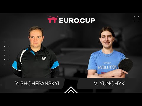 19:40 Yurii Shchepanskyi  - Valentyn Yunchyk 19.02.2024 TT Euro.Cup Ukraine STAR . TABLE 3