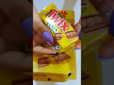 twix chocolate asmr-twix chocolate opening-twix top review-new twix chocolate unwrapping🍫 #shorts