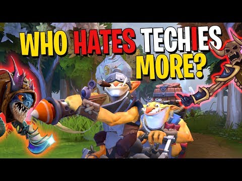 Does Clinkz or Slark Hate Techies More? - DotA 2