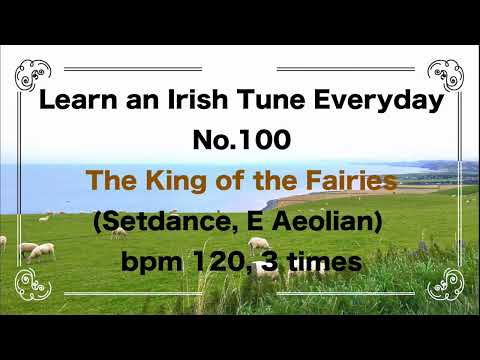 100 The King of the Fairies (Setdance, E Aeolian)