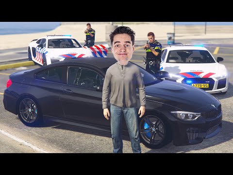 POLITIE AUDI R8 vs DON GAMEMENEER IN BMW M4! - GTA 5 Politie en boefje