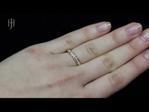 9ct Y/G 0.15ct Diamond Eternity Ring - Hatton Jewellers London HJ378