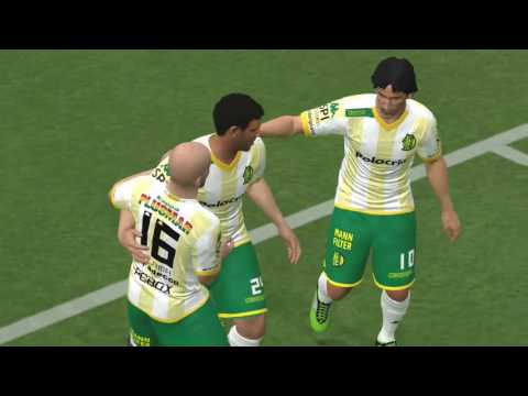 Gol de Penco. Aldosivi 1 - Banfield 1. Fecha 3. Torneo Primera División 2016/2017.