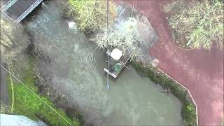 Saut à l'élastique au Viaduc de la souleuvre