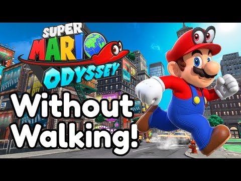 Super Mario Odyssey but Mario can't walk