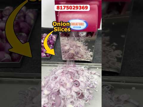 Onion Slicer Machine | Onion cutting machine