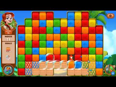 Lost Island Blast Adventure level 74