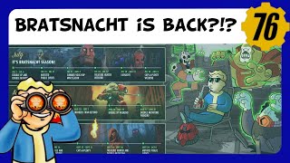 NEWEST Community Calendar teases CRAZY Glowing Glizzy Fasnacht mask | Fallout 76