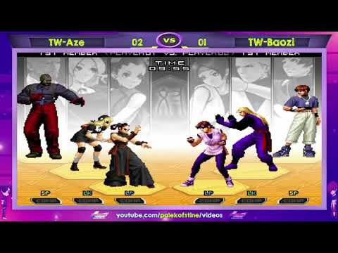 Aze (阿泽) Vs Baozi (包子) FT10 KOF 2002 UM - Uma Luta Inacreditável