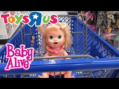 Baby Alive: Toys R Us Outing NEW BABY ALIVE Video