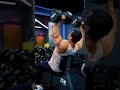 고립해서 오버헤드 덤벨 프레스 💪 #shorts