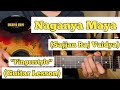 Naganya Maya - Sajjan Raj Vaidya | Fingerstyle Guitar Lesson | With Tab |