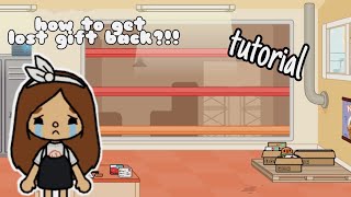 How to get lost gifts back in tocaboca ||toca life world 📦*tutorial*