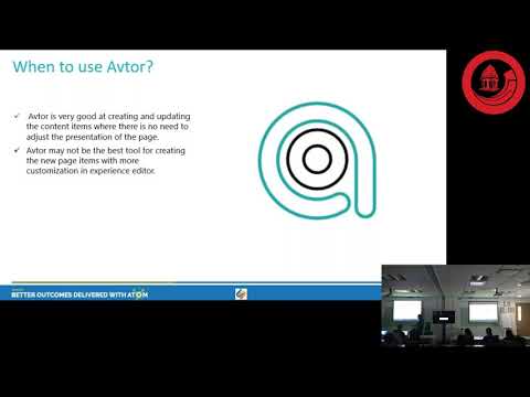 Enhanced content editing for Sitecore using Avtor