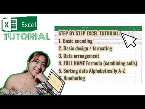 E1: PAANO GAMITIN ANG EXCEL? | BASIC EXCEL TUTORIAL - TAGALOG