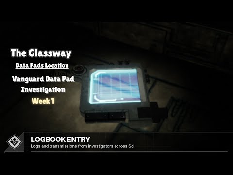 The Glassway Data Pad Locations - Week 1 [ Destiny 2 ]
