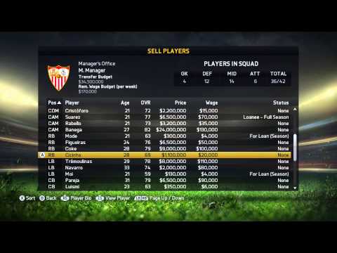 Fifa 15 Sevilla Career Mode | Episode #1