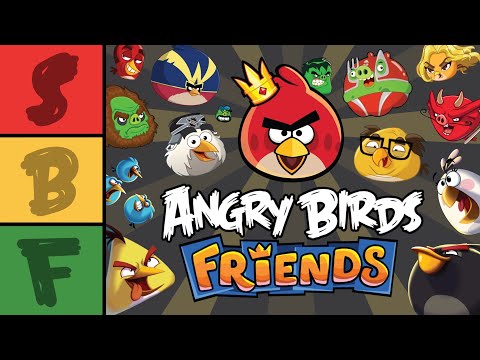 ANGRY BIRDS FRIENDS (Ranking EVERY Angry Birds Game)