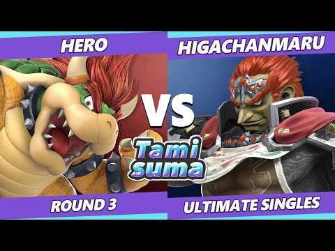 TAMISUMA 248 Round 3 - Hero (Bowser) Vs. Higachanmaru (Ganondorf) SSBU Smash Ultimate