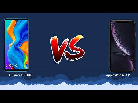 Huawei P30 lite vs Apple iPhone XR   - Phone battle!