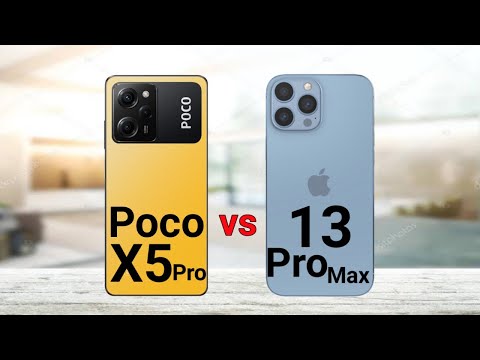 Poco X5 Pro vs iPhone 13 Pro Max