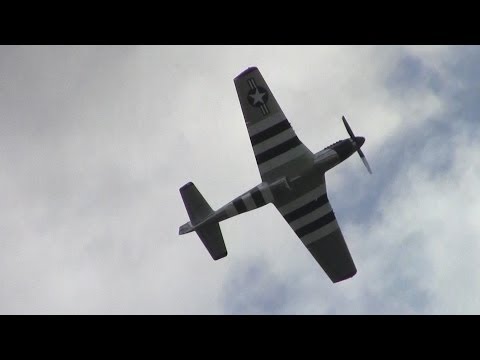 P-51 Mustang "Quick Silver" -  Whistling Sounds (no music) 1080p