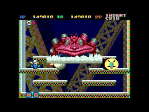 Snow Bros  - Arcade Longplay