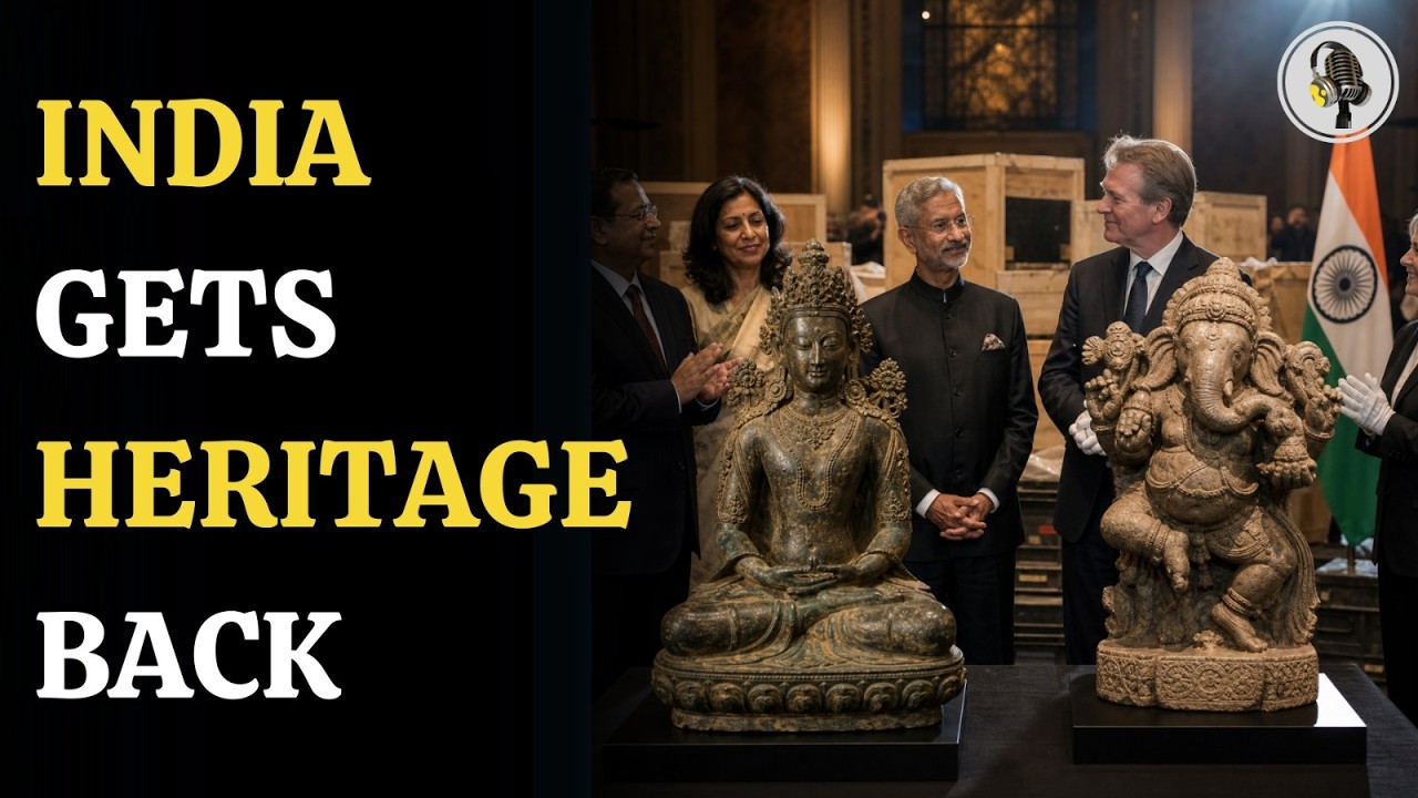 US Returns 657 Stolen Indian Artefacts Worth $14 Million | WION Podcast