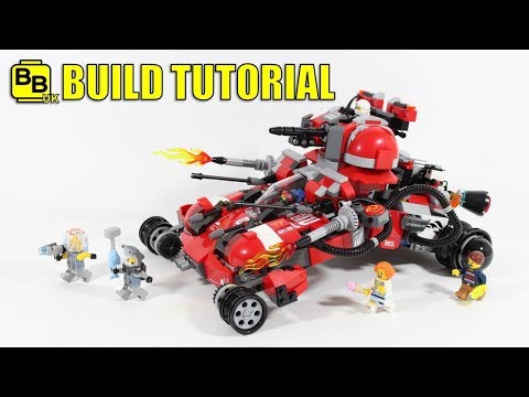 LEGO NINJAGO MOVIE 70615 FIRE RAIDER BUILD TUTORIAL