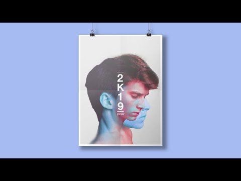 Stylish POSTER DESIGN Tutorial 2019