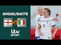 HIGHLIGHTS - Lauren Hemp’s brace helps England to another friendly win | England v Italy