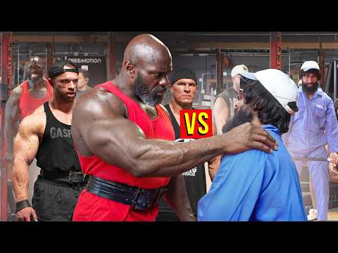 JANITOR vs THE BIGGEST GUY IN THE GYM. HE Didn’t Expect THAT