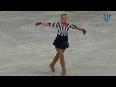 Hilary GREENHALGH. Oberstdorf 2018. Bronze Ladies III A - Artistic. 10 place