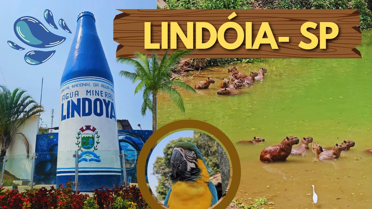 CONHEÇA LINDÓIA - SP NO CIRCUITO DAS ÁGUAS PAULISTA - Perto de Amparo e Itapira - São Paulo