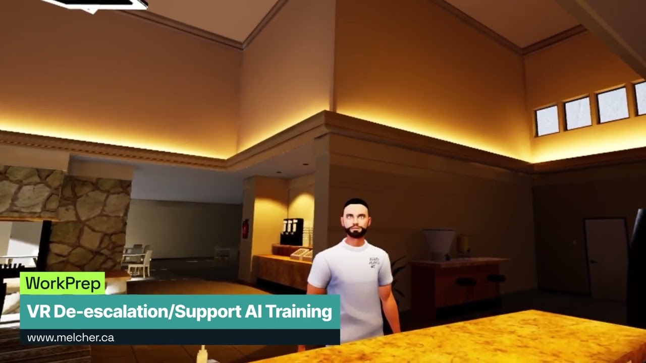 VR De-escalation & Sales AI Training — project hero image