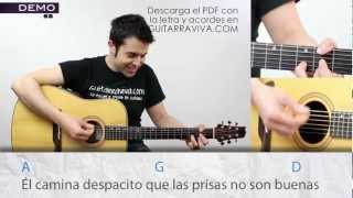 Como tocar Fito Soldadito Marinero acordes tutorial en guitarra de Fito Fitipaldis como tocar