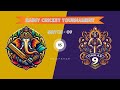 MATCH 09 SIDDHIVINAYAK Vs OMKAR 9 RAINY CRICKET TOURNAMENT 2024
