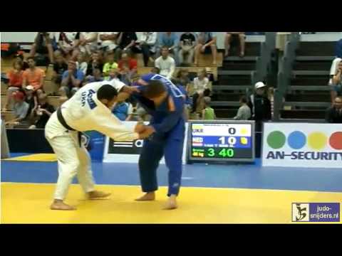 Judo 2013 European Open Men Tallinn: Nhabali (UKR) - van t End (NED) [-90kg] bronze