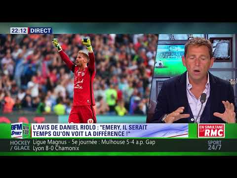 After Foot du lundi 25/09 – Partie 1/6 - L’avis tranché de Daniel Riolo sur Emery
