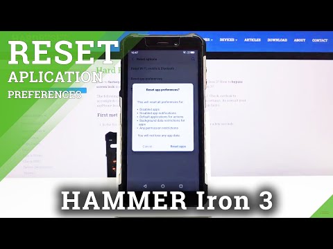 How to Reset App Preferences in Hammer Iron 3 - Remove Apps' Customization