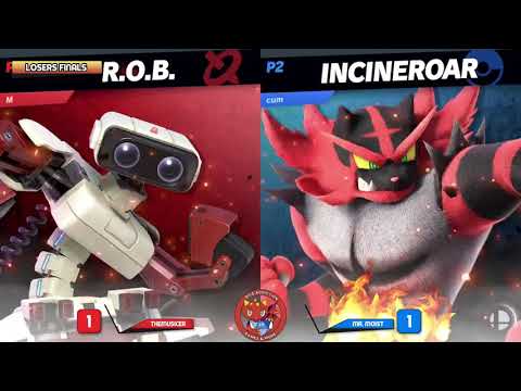 Tulsa Smash Ultimate Weekly #18 LF Mr Moist (Incineroar) vs TheMusicer (ROB)