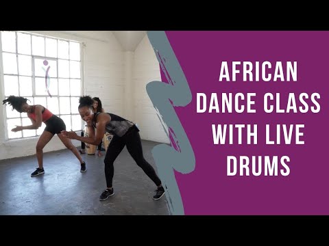 5 Min African Dance Class with Live Drums