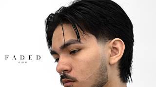 Low Taper Fade with Curtains Tutorial | Step by Step Haircut Guide